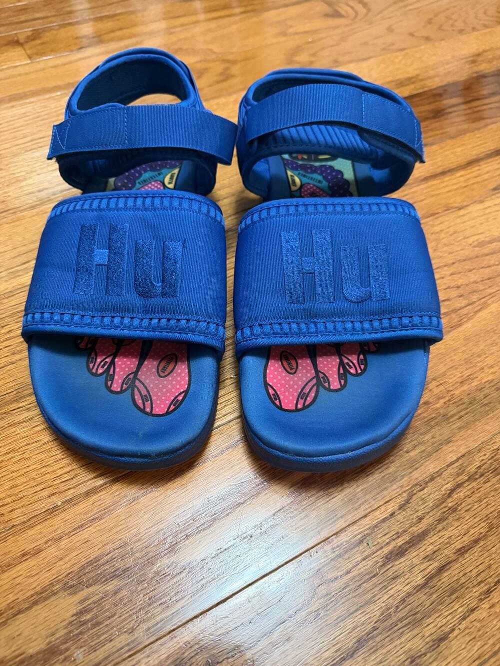 Adidas x Pharrell Williams Adilette 2.0 Sandal Blue FU7613